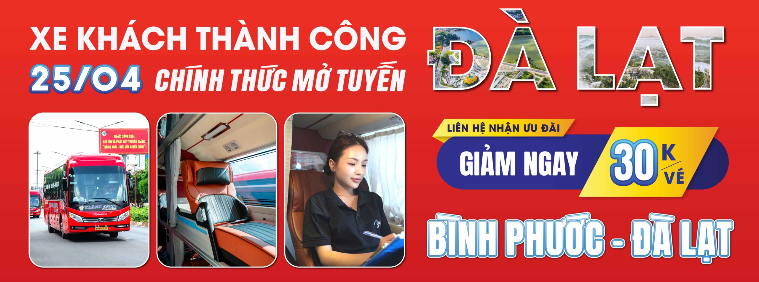 Xe khách Bình Phước đi Đà Lạt