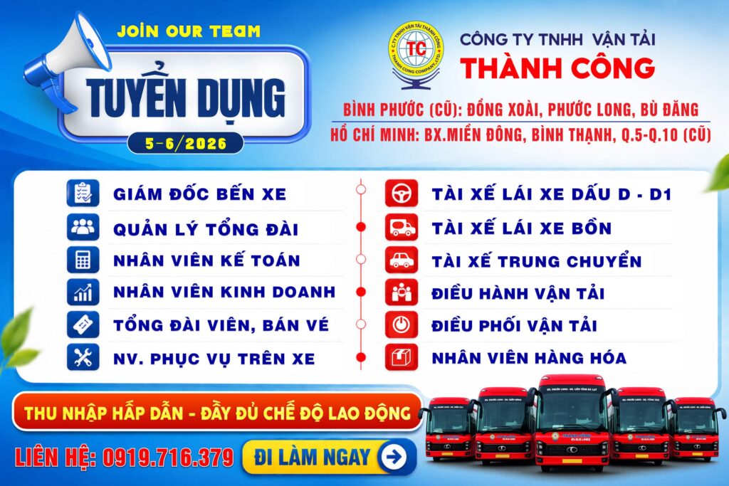 Thành công tuyển dụng 05 - 06/2026